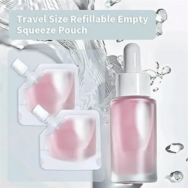 Travel Makeup Storage Pouch Small Nozzle Bag For Lotion