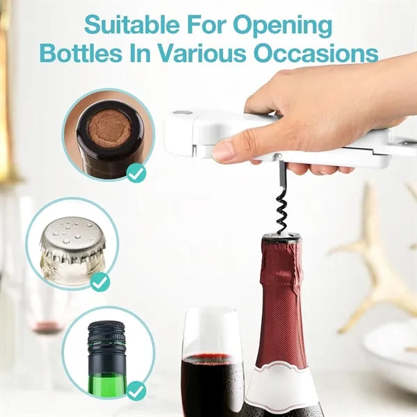 Multi 7 in 1 Retractable Magnetic Can Opener