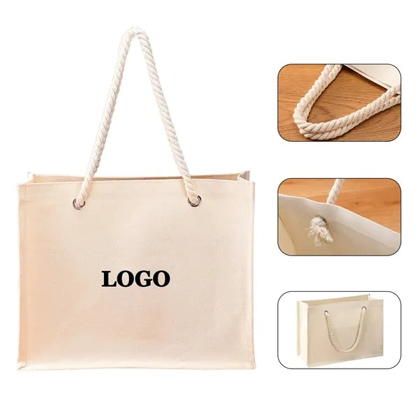 Canvas Beach Tote Bag