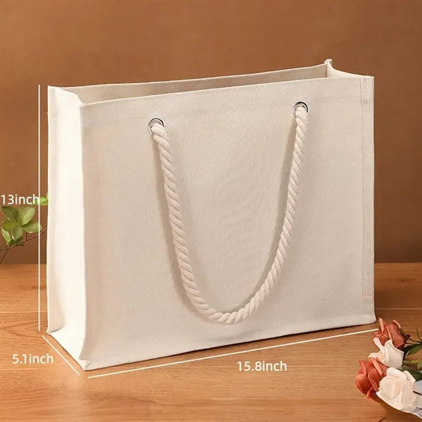 Canvas Beach Tote Bag
