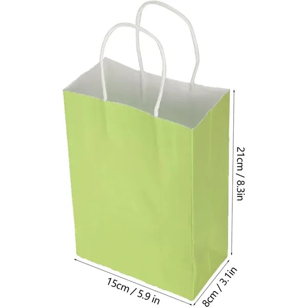 Multifunction Soft Color Paper Bag With Handles Festival