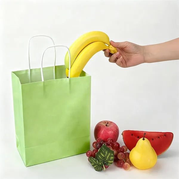 Multifunction Soft Color Paper Bag With Handles Festival