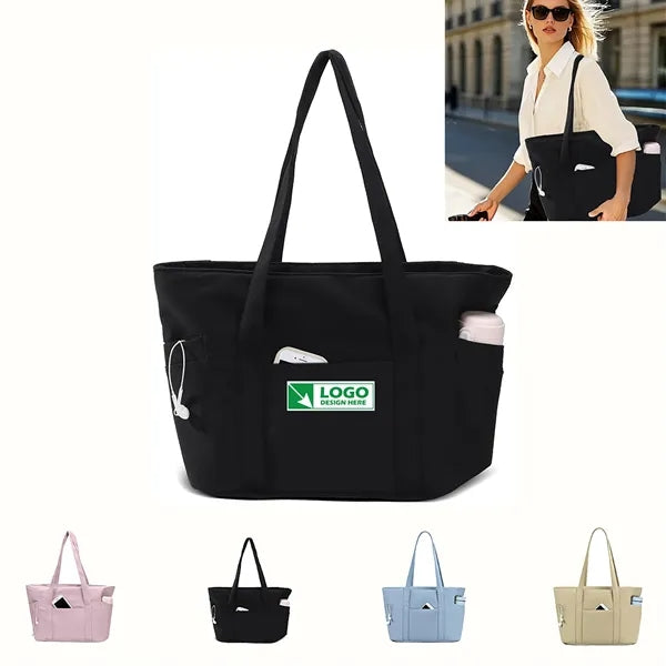 Travel Essentials Large Tote Bag