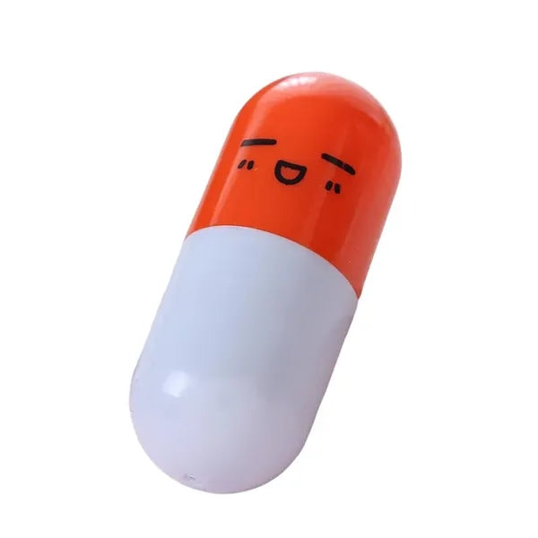 Stretch Pill Shaped Ballpoint Pen