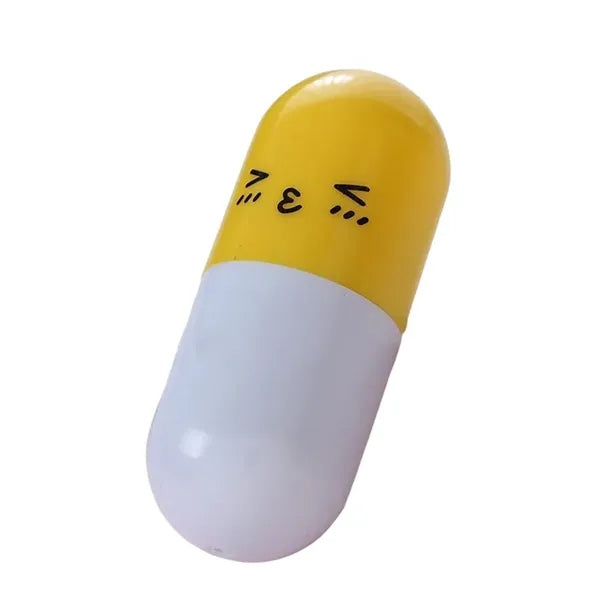 Stretch Pill Shaped Ballpoint Pen