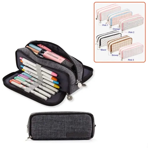 Canvas Pencil Pouch