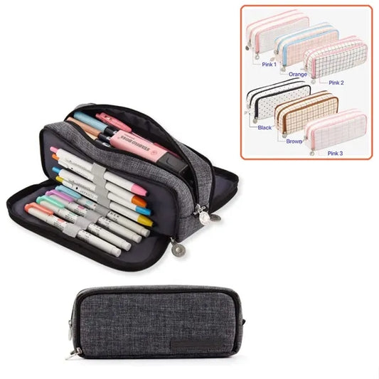 Canvas Pencil Pouch