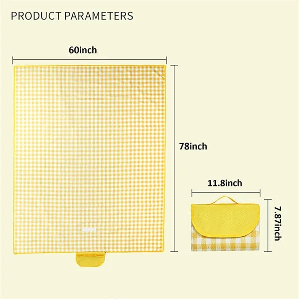 Water-Resistant Picnic Blanket