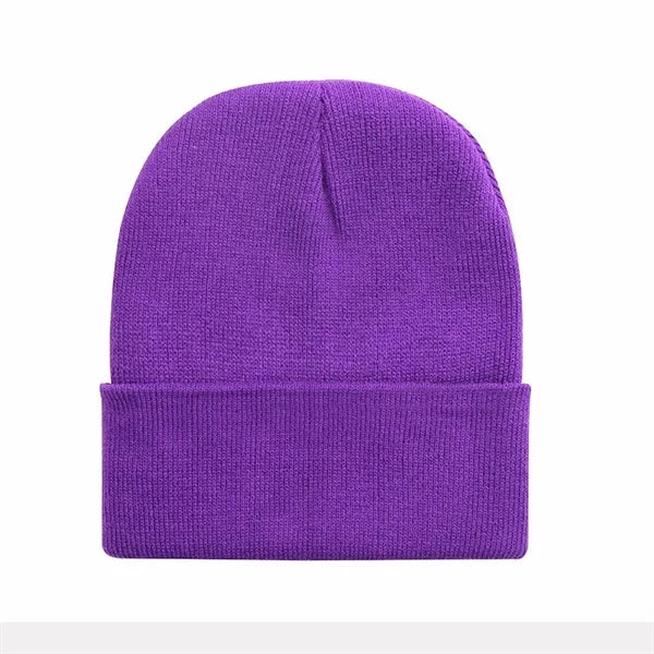 Winter Knit Beanie Hat