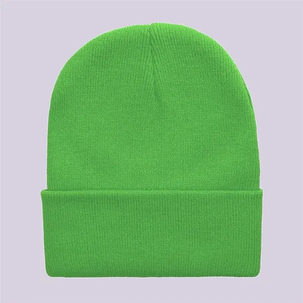 Winter Knit Beanie Hat