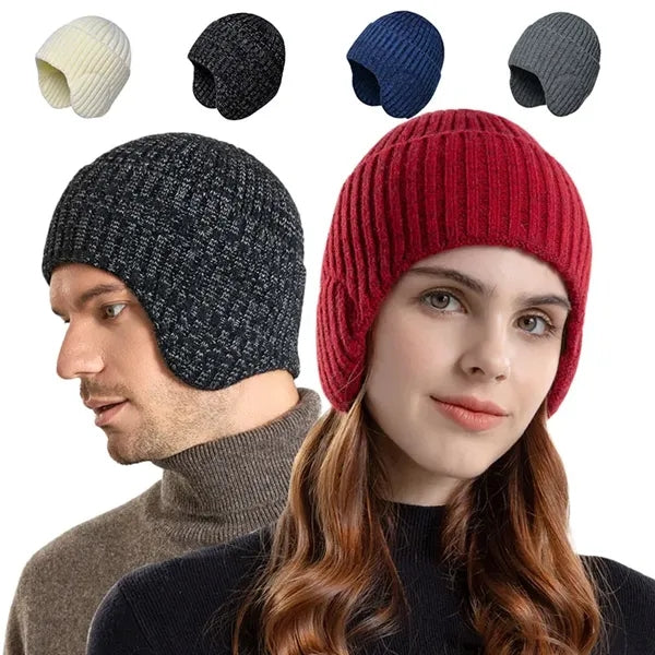 Winter outdoor warm knitted hat for both men and women