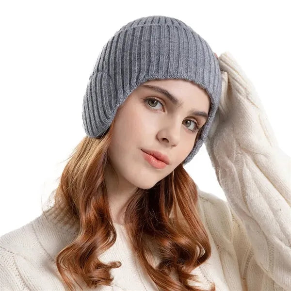 Winter outdoor warm knitted hat for both men and women