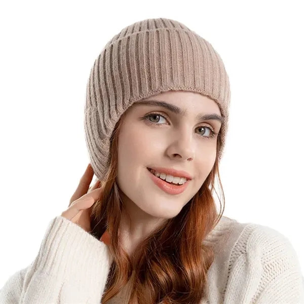 Winter outdoor warm knitted hat for both men and women