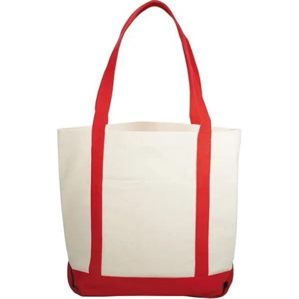 Cotton Canvas Tote Bags Front Pocket