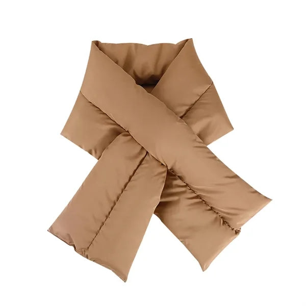 Warm Puffer Scarf
