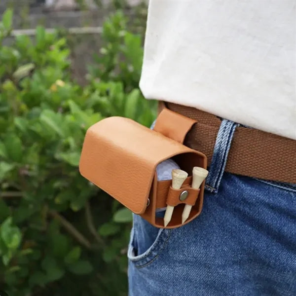 Portable Golf Tee Holder Case