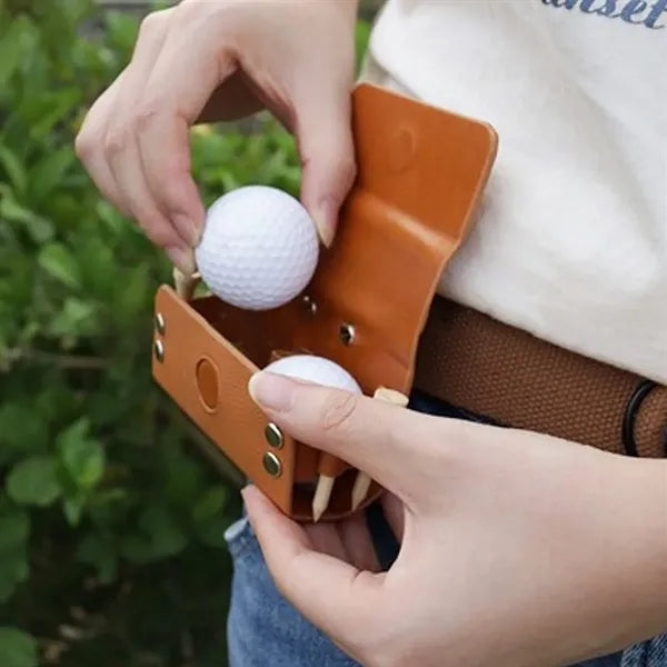 Portable Golf Tee Holder Case