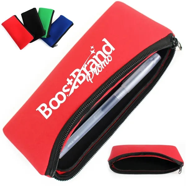 Neoprene Zippered Utility Pouch
