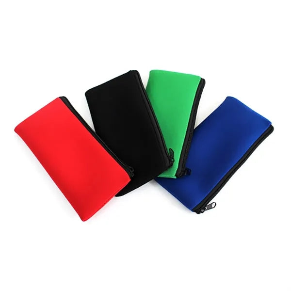 Neoprene Zippered Utility Pouch