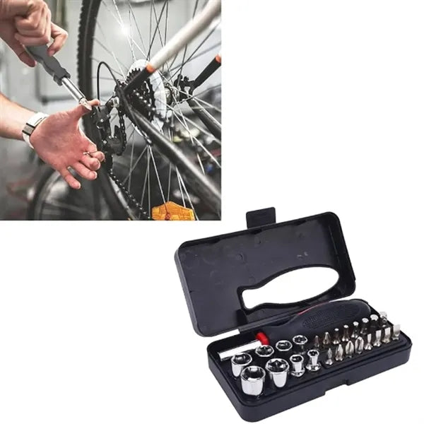 25 in 1 Compact Multi-Bit Screwdriver Set