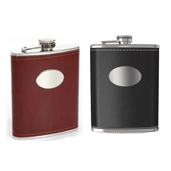 Premium Stainless Steel Flask Set with Shot Cups