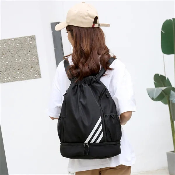 Oxford Drawstring Backpack For Sports Travel Free Shipping