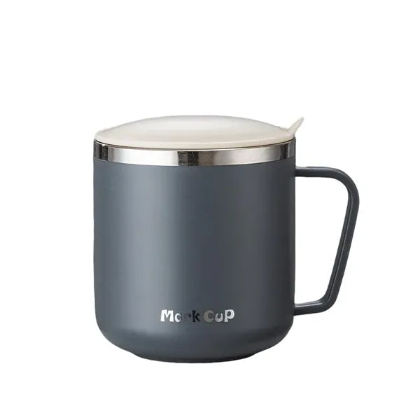 14Oz Stainless Steel Insulated Coffee Mug With Handle