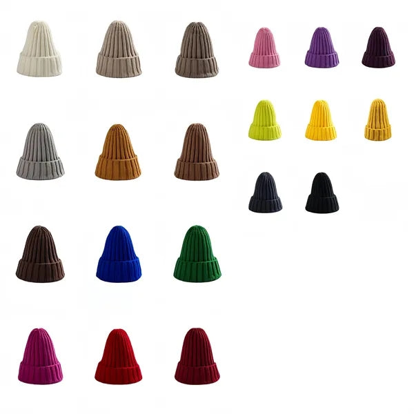 Soft Stretch Knit Beanie Hat For Cold Weather Free Shipping
