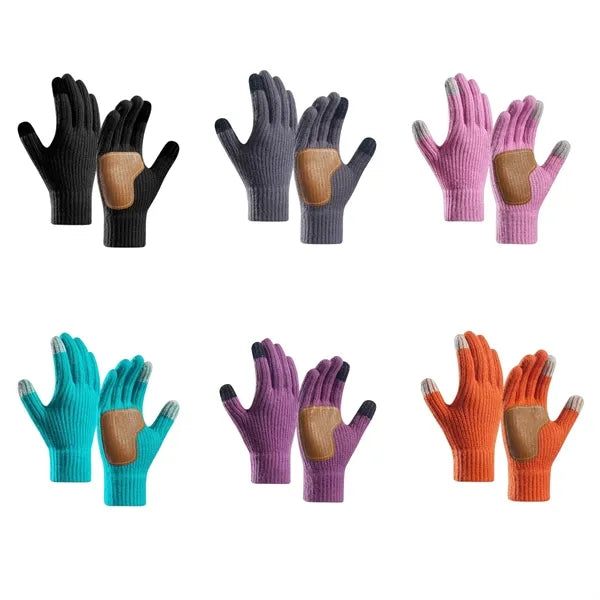 Unisex Winter Gloves Touchscreen Non-Slip Warm Gloves