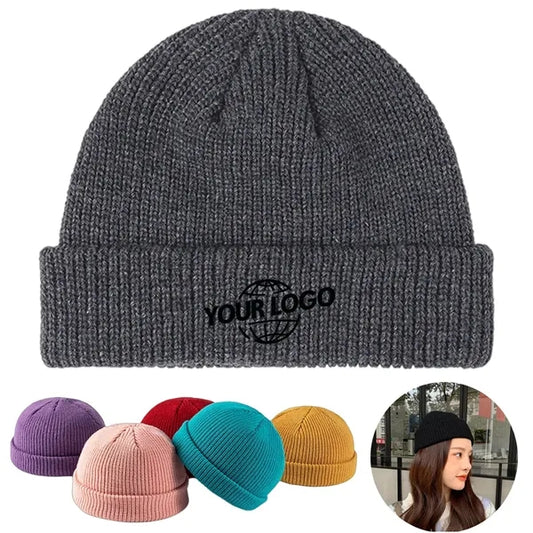Winter Super Soft Acrylic Brimless Knit Beanie
