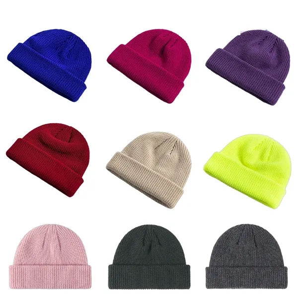 Winter Super Soft Acrylic Brimless Knit Beanie