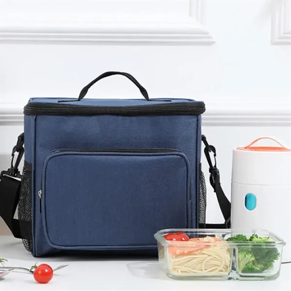 Large Capacity Leakproof Multi-Pocket Insulated Lunch Bag