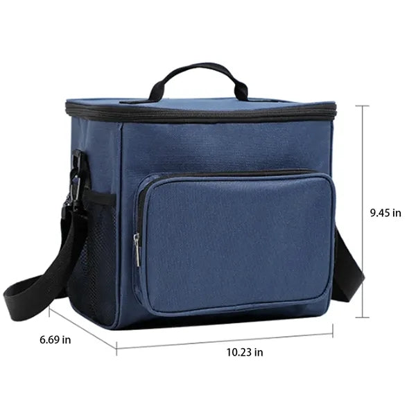 Large Capacity Leakproof Multi-Pocket Insulated Lunch Bag