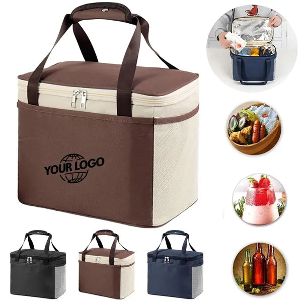 Durable Lunch Insulated Bag With Aluminum Foil Lining