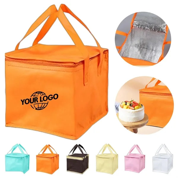 Durable Non-Woven Insulated Bag With Aluminum Foil Lining