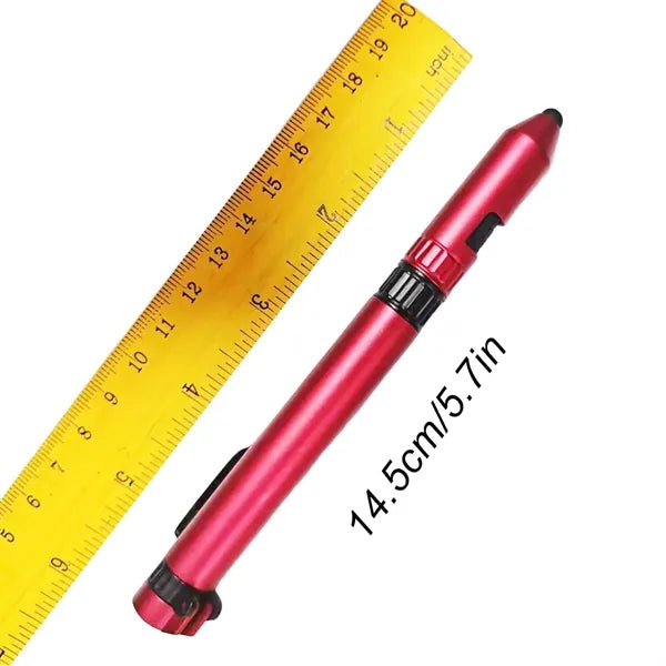 6-in-1 Compass Multifunctional Ballpoint Pen