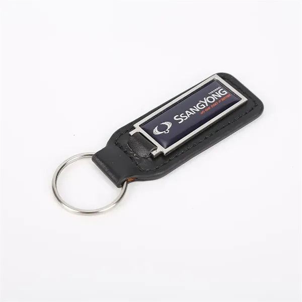 PU Keychain with Metal Ring