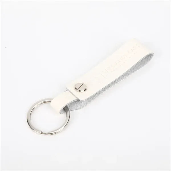 PU Keychain with Metal Ring