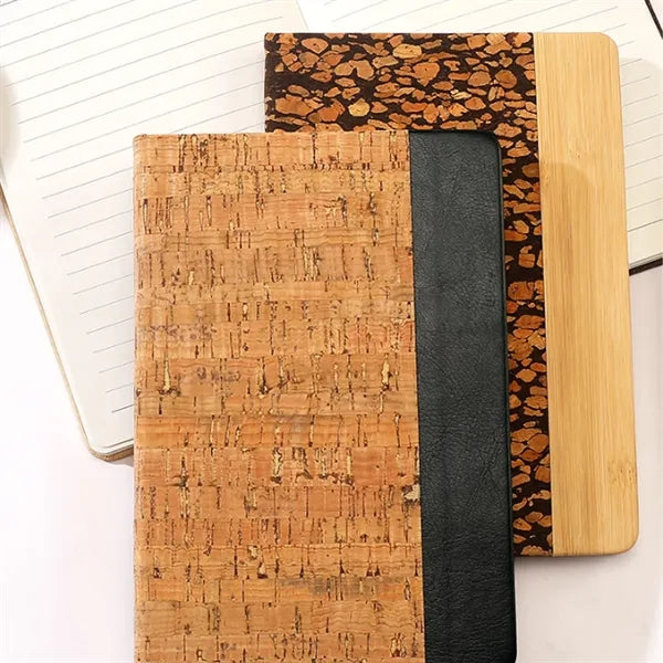A5 Thick Paper Bookmark Eco Coffee-Ground Bamboo Notebook