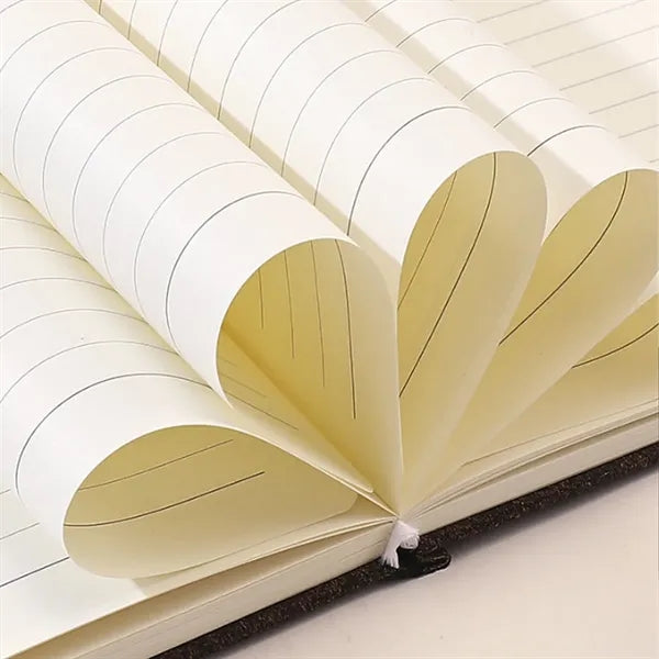 A5 Thick Paper Bookmark Eco Coffee-Ground Bamboo Notebook