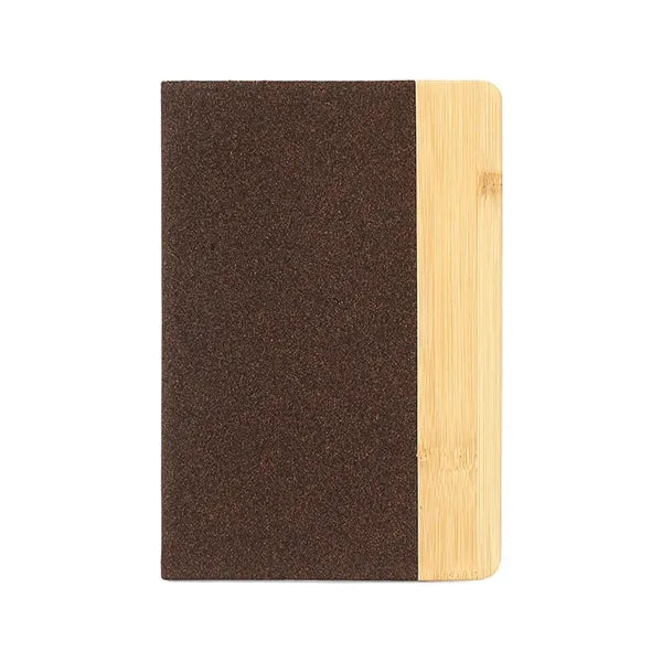 A5 Thick Paper Bookmark Eco Coffee-Ground Bamboo Notebook