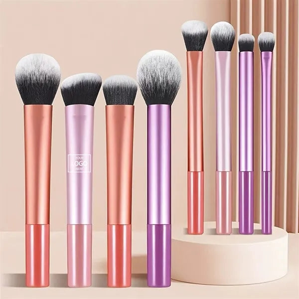 8 In 1 Makeup Brushes Beauty Tools