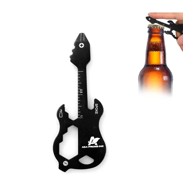 12 in 1 Guitar Bottle Opener Keychain