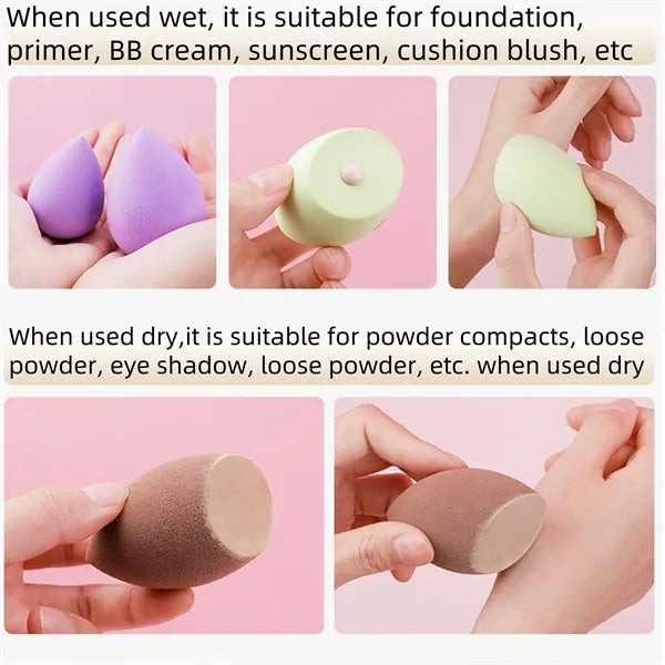 Latex Free Makeup Blending Sponge Wet Dry Use Free Shipping