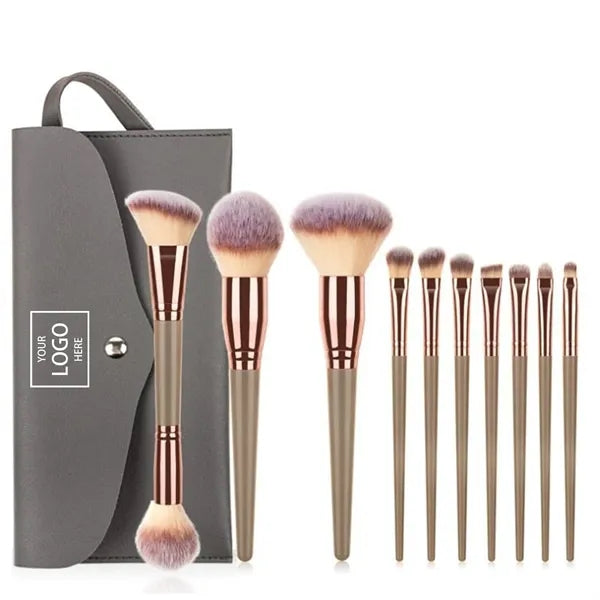 10 Pcs Makeup Brushes Sets