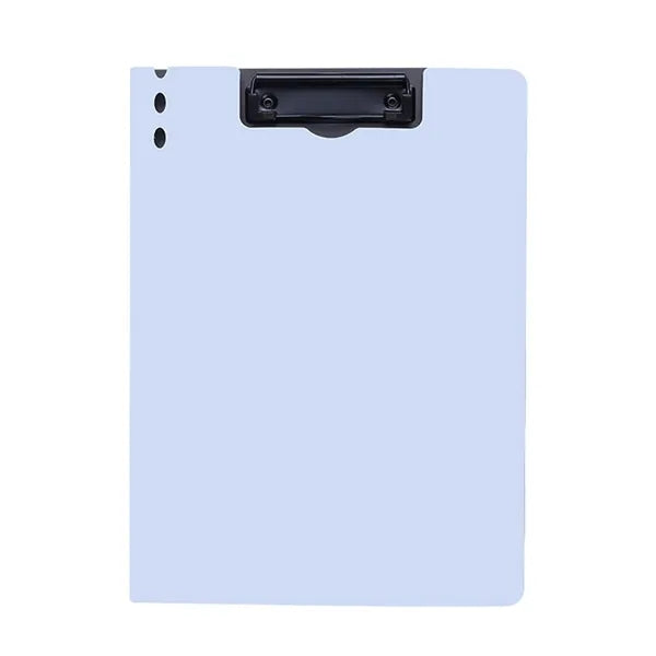 Foldable Waterproof Cover Metal Clipboard with Pen Holder