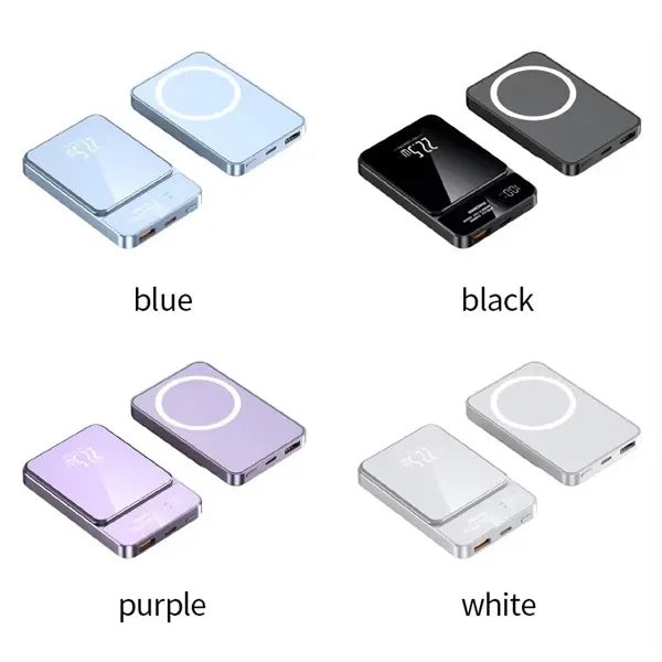 Portable Travel Magnetic Charger 22.5W Wireless Power Bank