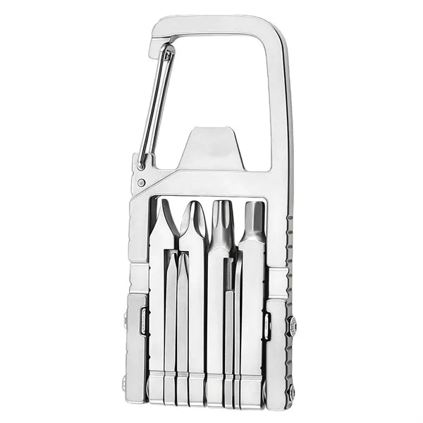 Bike Repair Tool Kit 13-in-1 Keychain Multitool Phone Stand