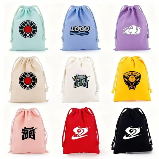 Drawstring cotton bag