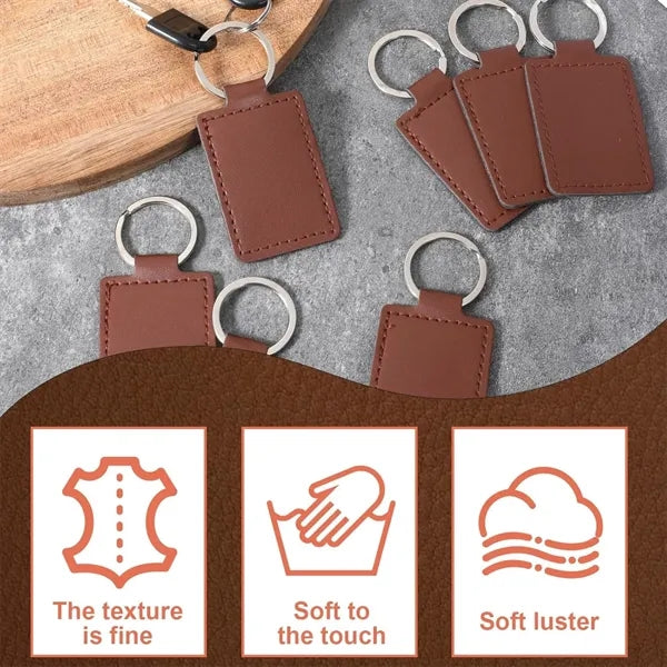 Stylish PU Keychains
